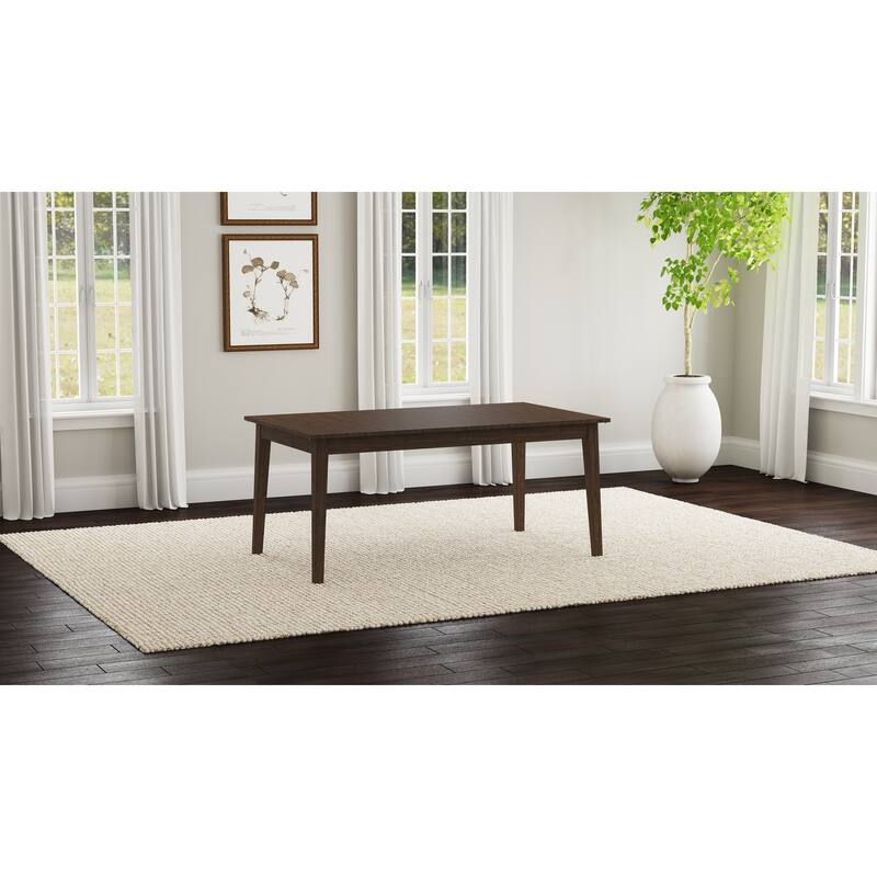 Simply Solid Doretta Dining & Server Set with Upholstered Seating