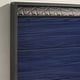 preview thumbnail 5 of 10, Furniture of America Luzen Glam 5-Piece Two-Tone Blue Wood Platform Bedroom Set