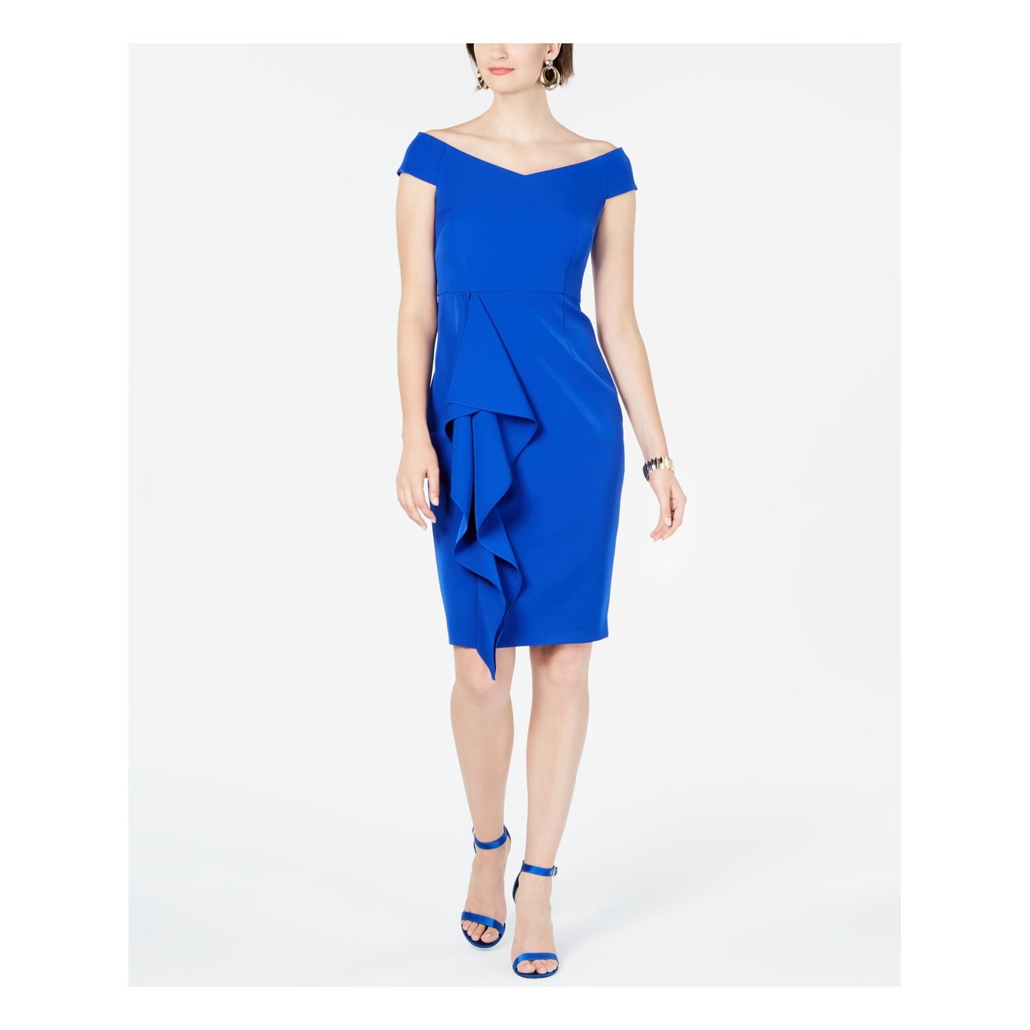 vince camuto blue dress