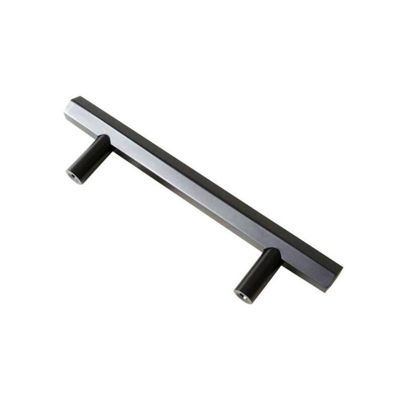 IXIR 6-5/16 in. (160 mm) Hexagon Black Cabinet Handle Drawer Pull