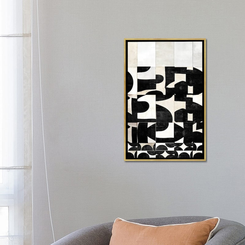 iCanvas "Scramble" by Nikki Chu Framed Canvas Print
