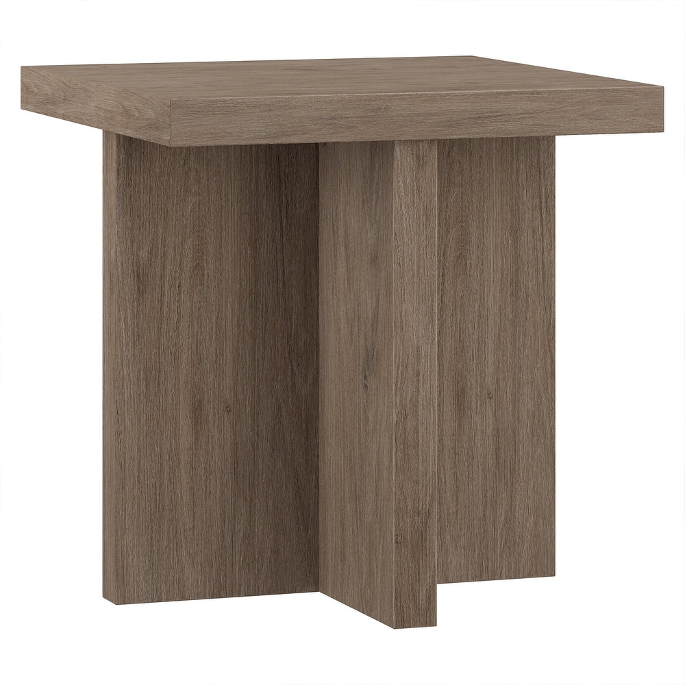 Elna 22" Wide Square Side Table - 22" Wide