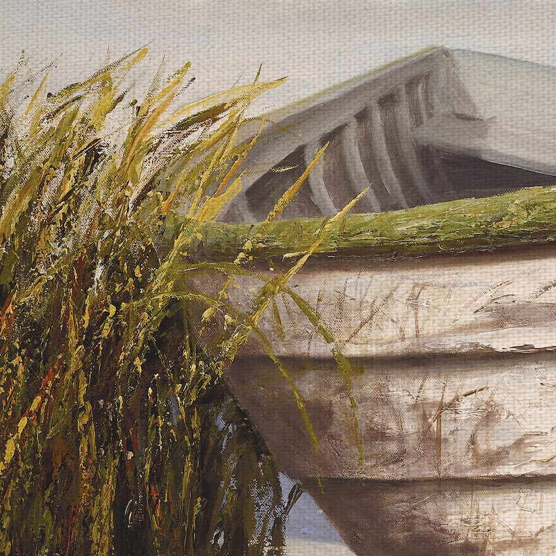 Gloucester Skiff by Karl Soderlund Canvas Art Print