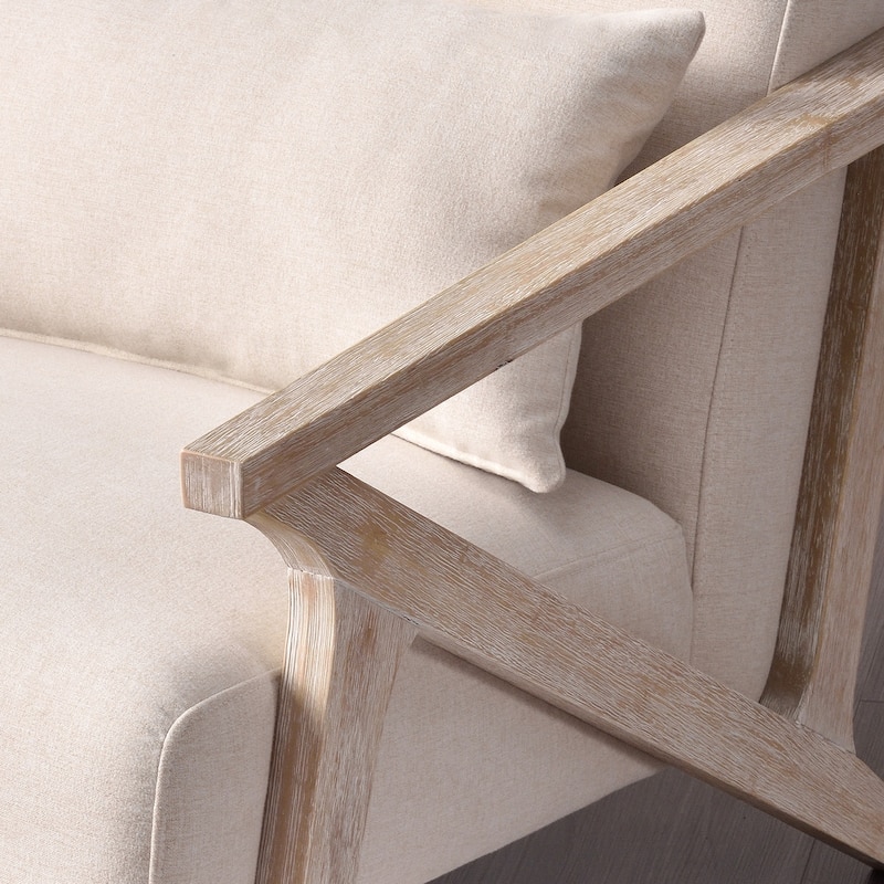 Aston Modern Solid wood Accent Chair for Living Room