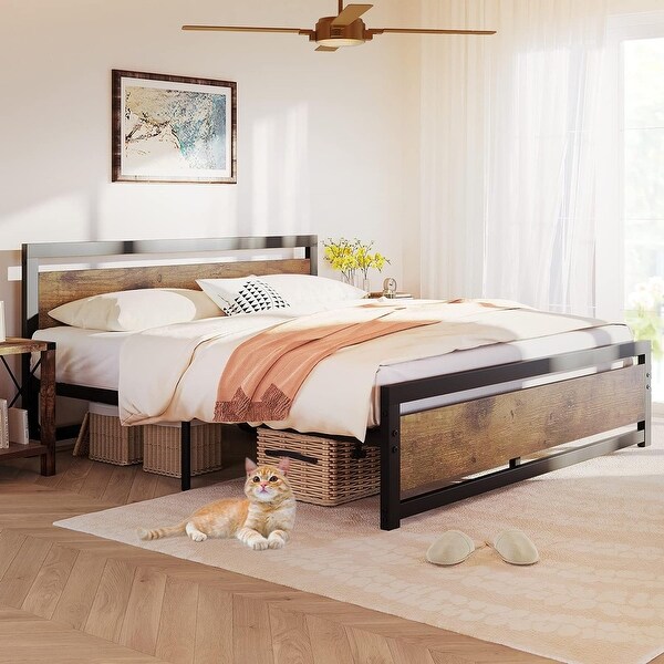 Wooden bed frame price 2025