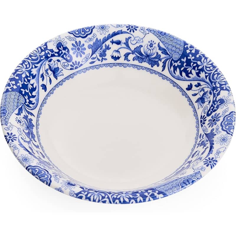 Spode Blue Italian Brocato Cereal Bowl