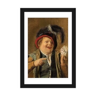 iCanvas "A Card Player" by Judith Leyster