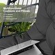 preview thumbnail 21 of 22, Stand Wicker Rattan Patio Basket Swing Egg Chair with C Type Bracket