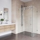 preview thumbnail 91 of 97, VIGO Winslow Frameless Sliding Shower Enclosure