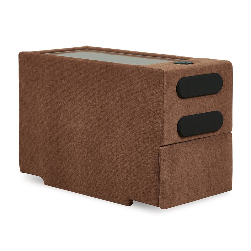 Signature Design by Ashley Modmax 8-Piece Sectional with Audio Consoles - 156" W x 124" D x 36" H