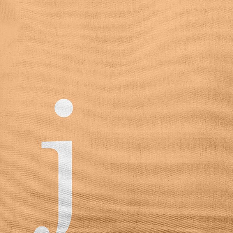 Modern Monogram Indoor/Outdoor Throw Pillow-J