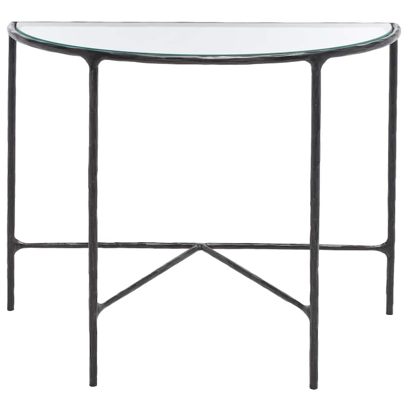 SAFAVIEH Couture Constanca Forged Metal Console Table - 36" W x 18" L x 30" H - 36"W x 18"D x 30"H