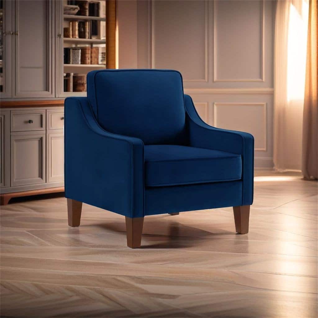 Living Room Single Seat Sofa Chair with Wooden Legs