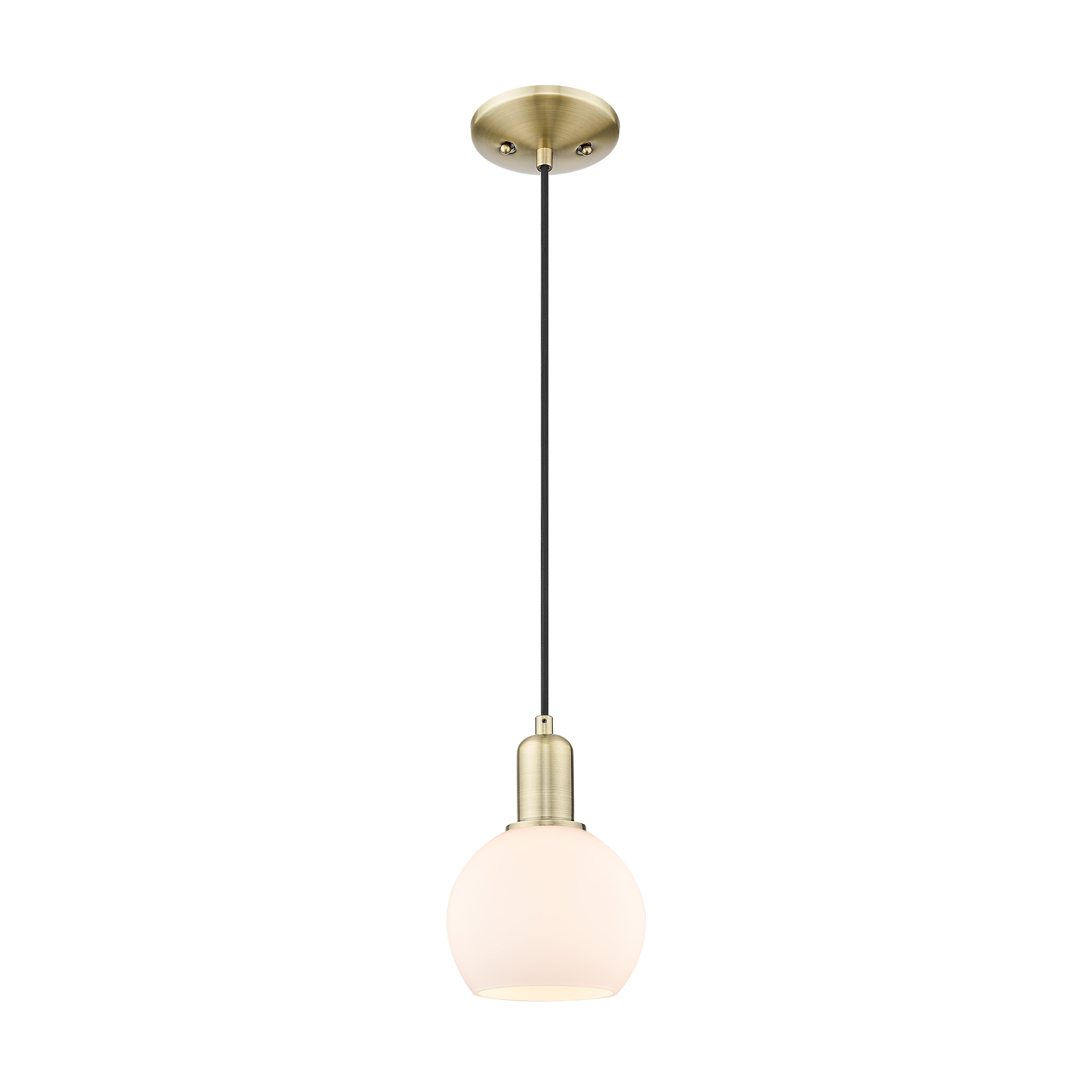 Innovations Lighting Endless Possibilities Arcadia - Athens - 1 Light 6" Cord Hung Mini Pendant