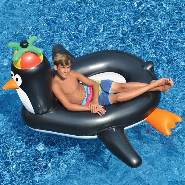 inflatable pool penguin
