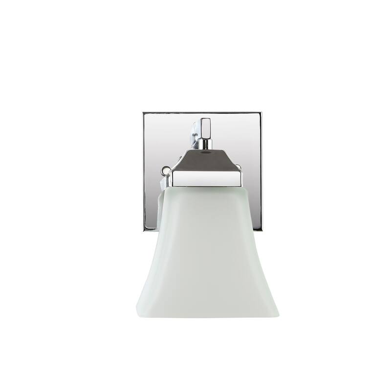 Staunton Iron/Glass Modern Cottage LED Vanity Light, Oil Rubbed Bronze by JONATHAN Y