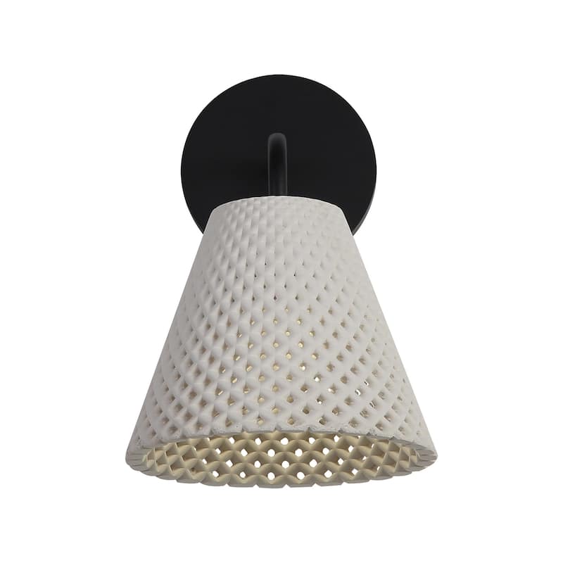 Golden Lighting 2419-OWL Clarus 7" Tall Outdoor Wall Sconce