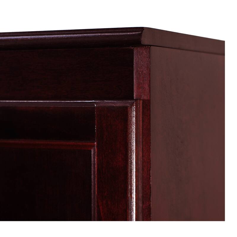 Concepts in Wood Storage Cabinet, 60 inch with 4 Shelve
