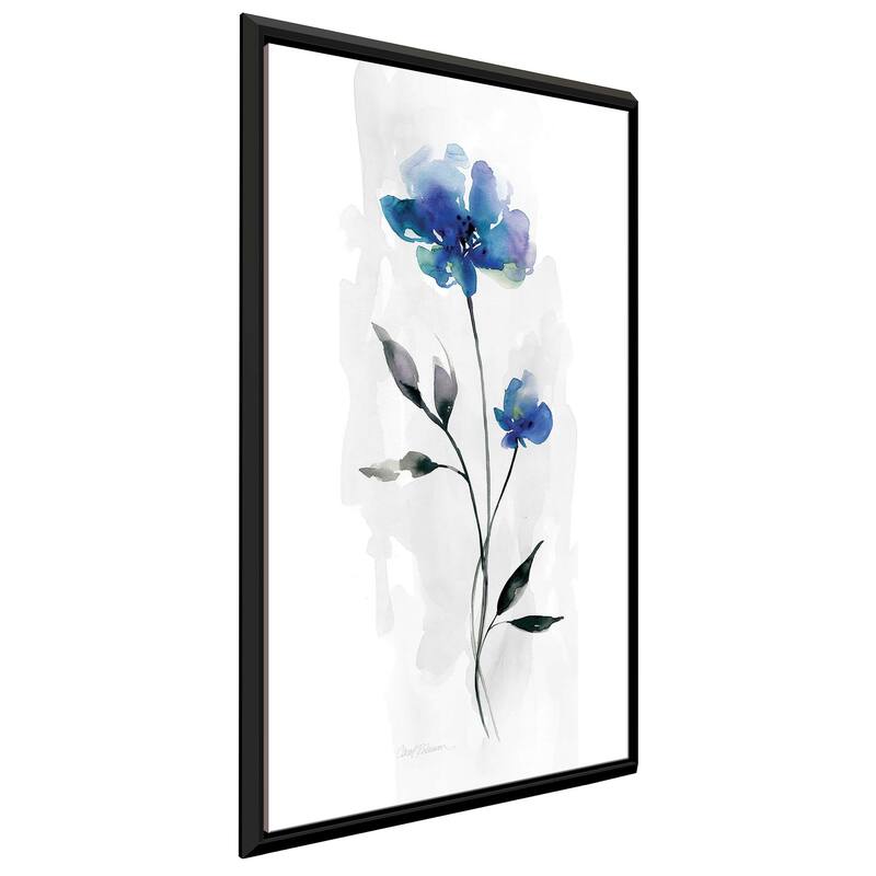 "Beautiful Blue III" by Carol Robinson Print on Floating Canvas