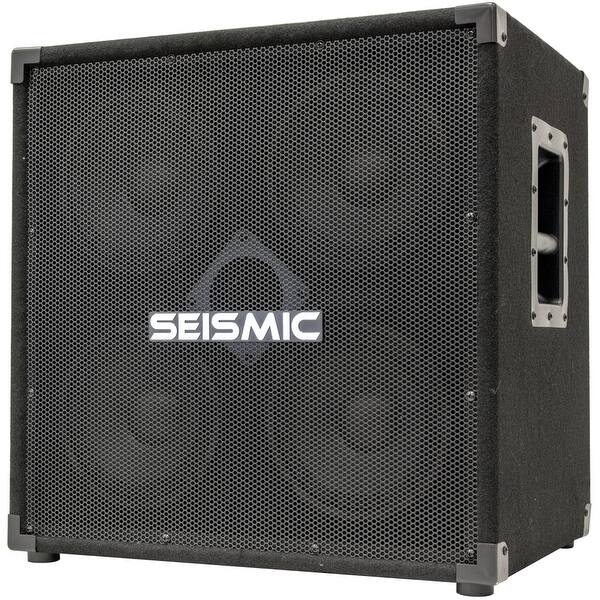 Shop Seismic Audio 4x8 Bass Speaker Cabinet 350 Watts 4 8 Pa Dj