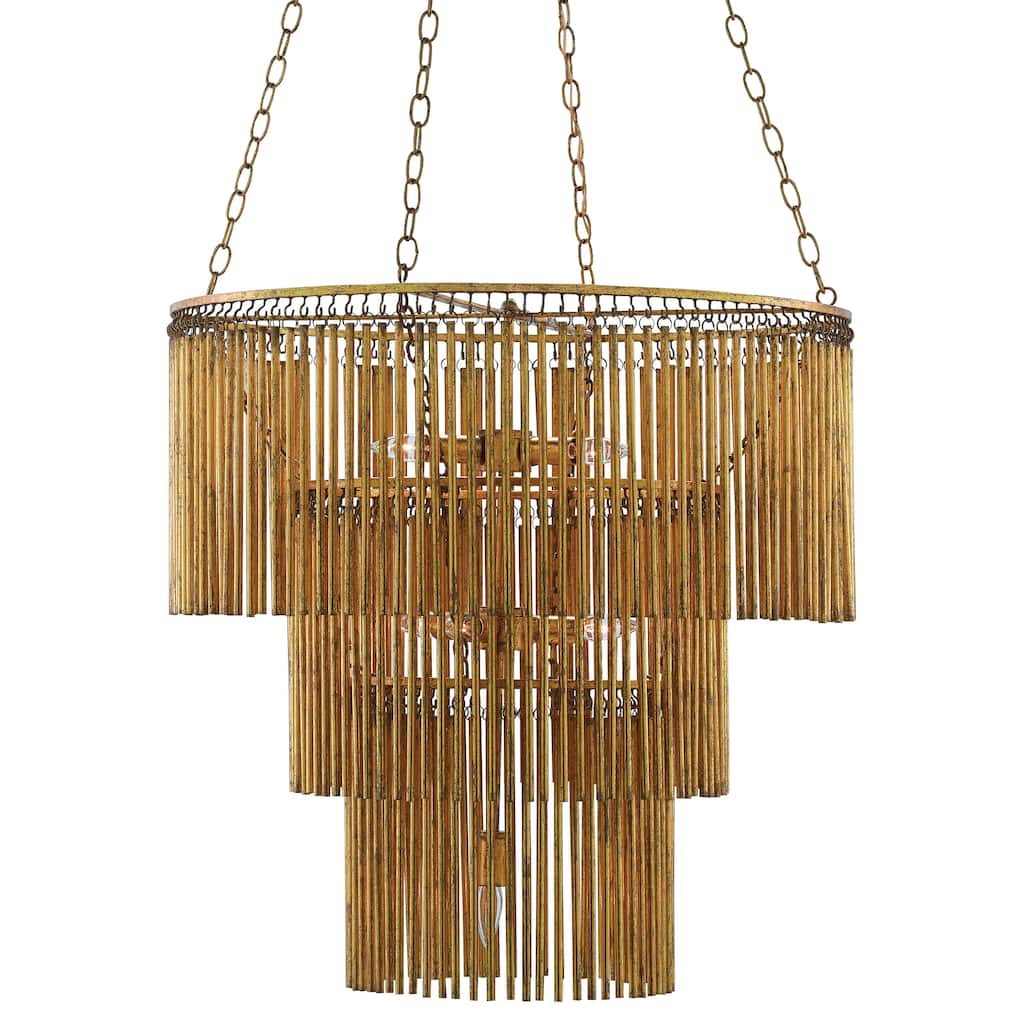 Currey & Company Mantra Chandelier - 31.5"h x 30"dia
