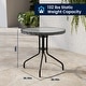 preview thumbnail 19 of 34, 3-piece Outdoor Table/Chair Set - 28.75"W x 28.75"D x 28"H