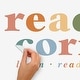 preview thumbnail 4 of 3, RoomMates Reading Corner Multicolor Wall Quote Decals