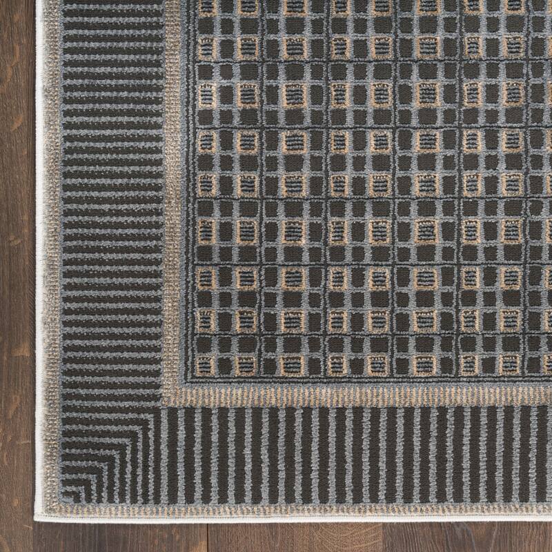 Nourison Nordic Indoor only Geometric Area Rug