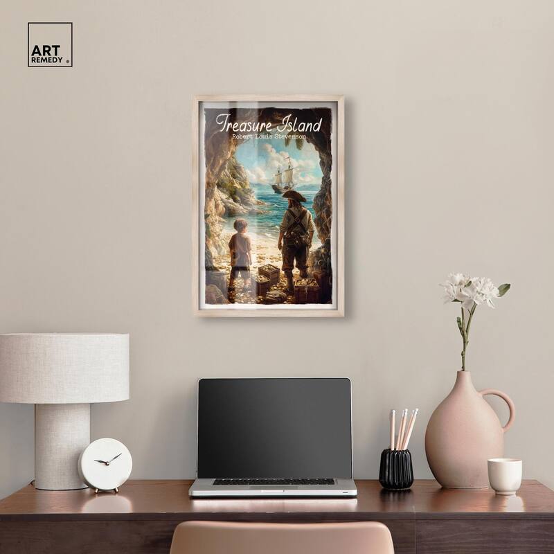 Treasure Island Classic Shadowbox by Art Remedy