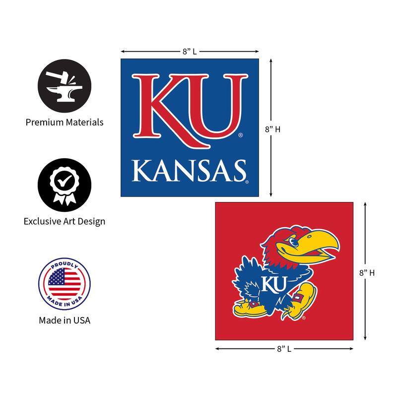 University of Kansas Foam Core Wall Decor
