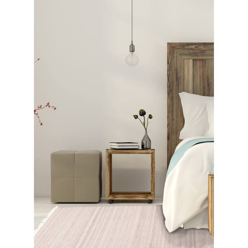 ECARPETGALLERY Flat-Weave Ankara FW Natural Wool Kilim - 5'1 x 7'9