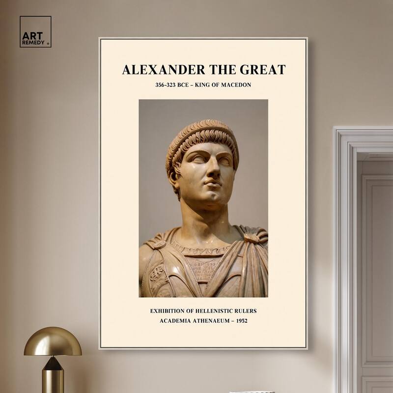 Alexander the Great Canvas by Art Remedy