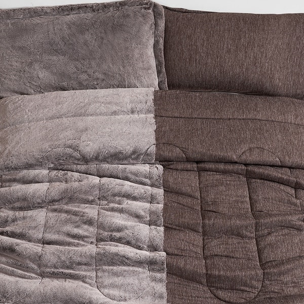 Opposites Attract Coma Inducer® Oversized Comforter Set Plush