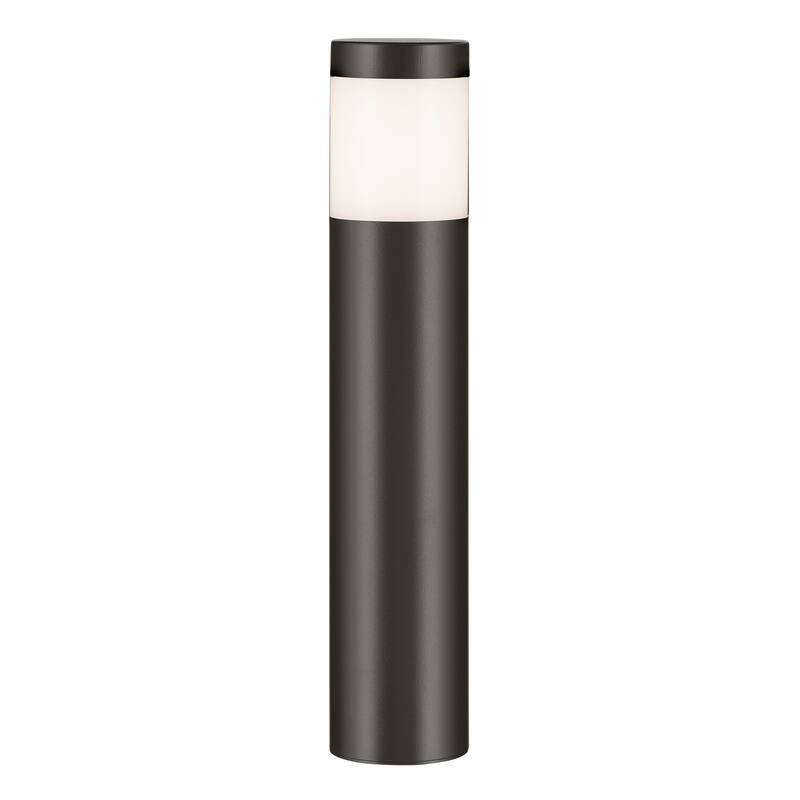 Kichler Lighting 12 Volt 2700K LED 15.2" Round Bollards in Textured Architectural Bronze - 15.2