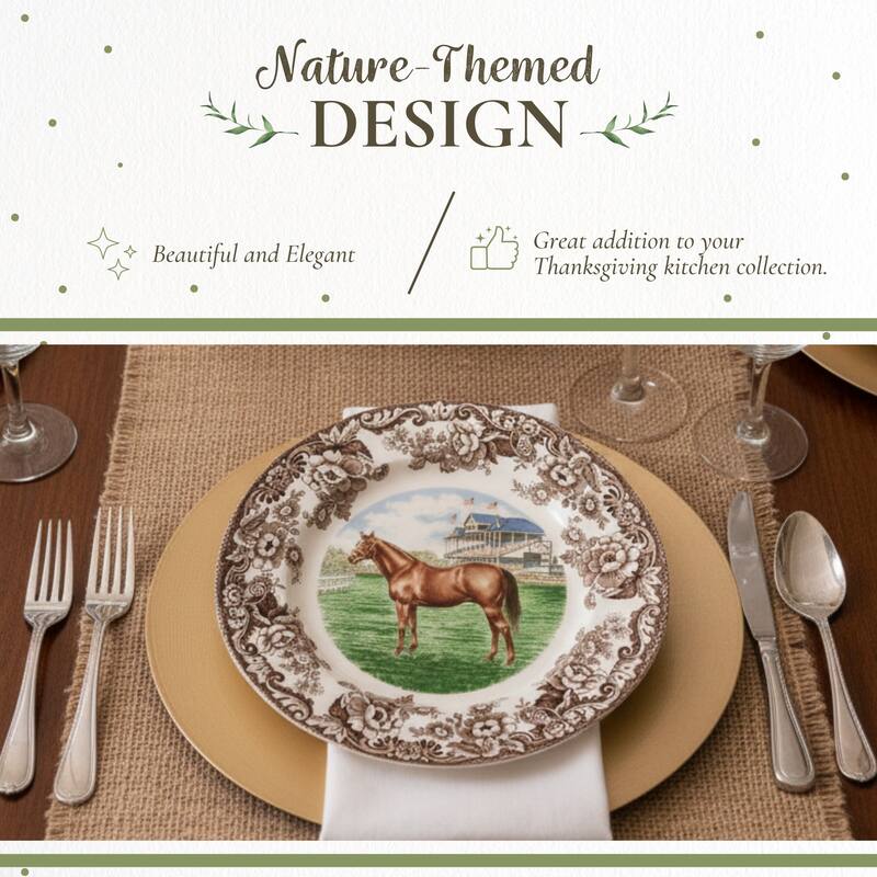 Spode Woodland Dinner Plate - Assorted Animals