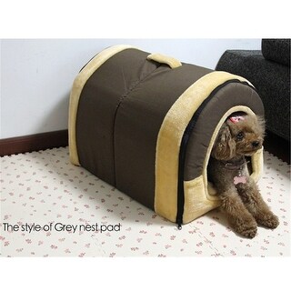 Shop Arc Kennel Cat Litter Dog House Dual Removable And Washable