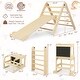 preview thumbnail 10 of 21, 7-in-1 Toddler Climbing Toy Connected Table and Chair Set for Boys and Girls - 31.5” x 23.5” x 5” (L x W x H)