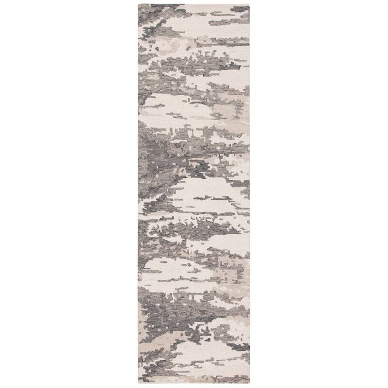 SAFAVIEH Handmade Abstract Kotoko Contemporary Wool Rug