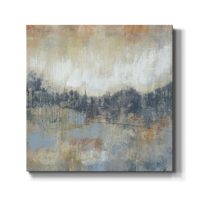 Cool Grey Horizon I-Premium Gallery Wrapped Canvas - Ready to Hang