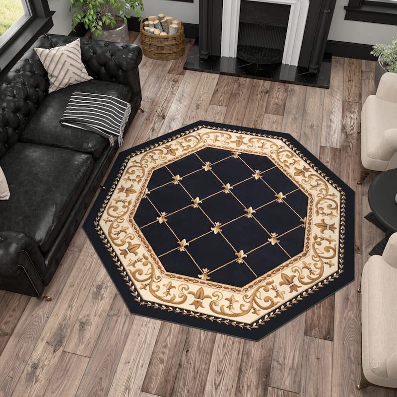 Soho Traditional Scroll Indoor Area Rug
