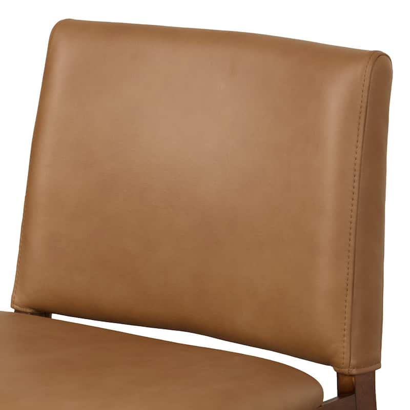 Oliva Full-Grain Italian Leather Dining Chair