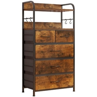 Dresser for Bedroom with 5 Drawers
