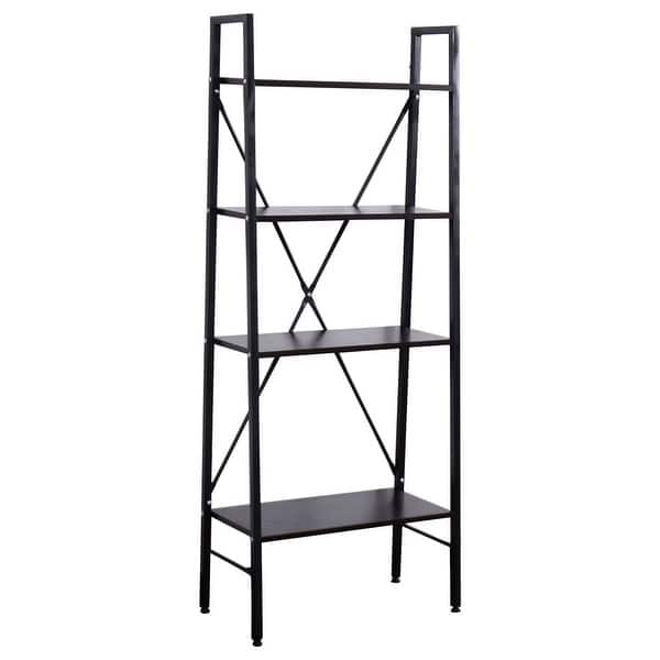 Shop Costway 24 Wide 4 Tier Ladder Bookshelf Bookcase Storage