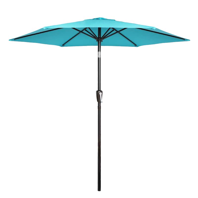 9FT Outdoor Market Patio Umbrella with Push Button Tilt and Crank,Table Umbrella,Swimming Pool Umbrella