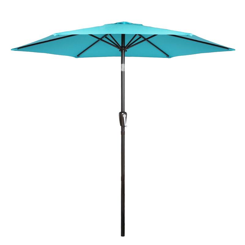 9FT Outdoor Market Patio Umbrella with Push Button Tilt and Crank,Table Umbrella,Swimming Pool Umbrella