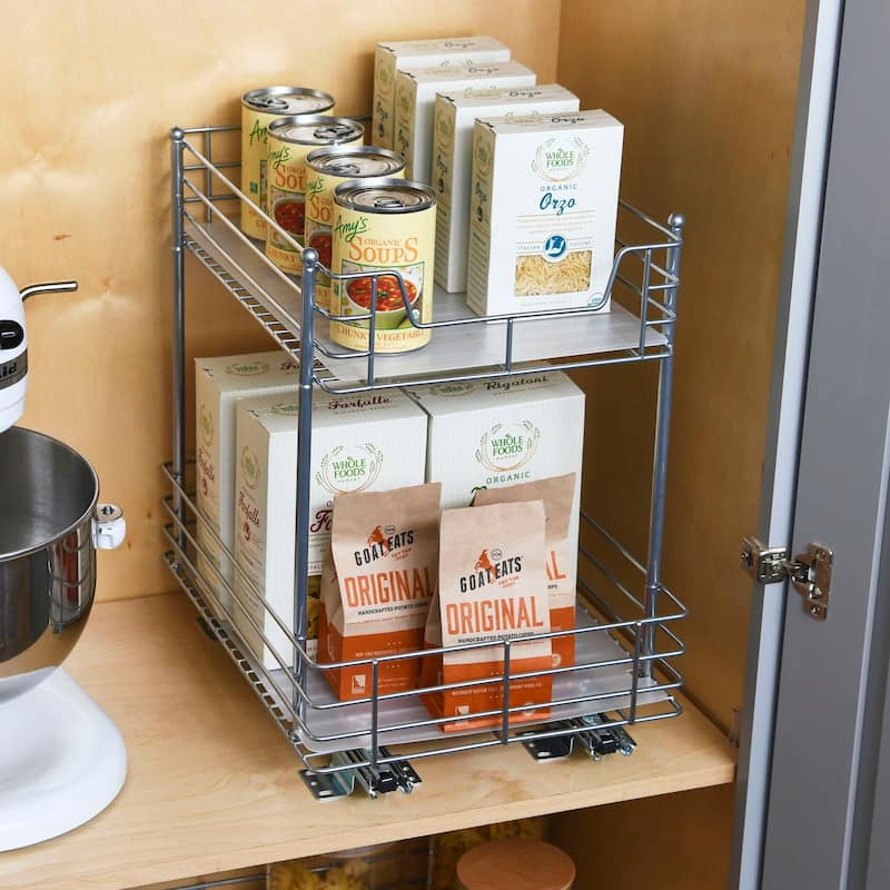 Household Essentials 2-Tier Pantry Organizer