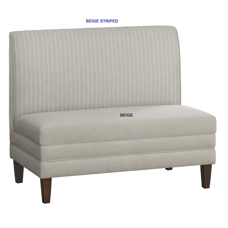 Lifestorey Phillips 4-Piece Upholstered Banquette Set