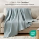 preview thumbnail 41 of 120, Madison Park Waffle Weave 100% Cotton Breathable Lightweight Blanket