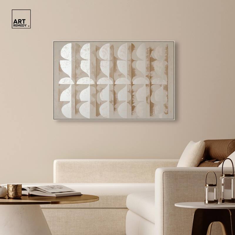 Columnar Shapes I Canvas by Art Remedy
