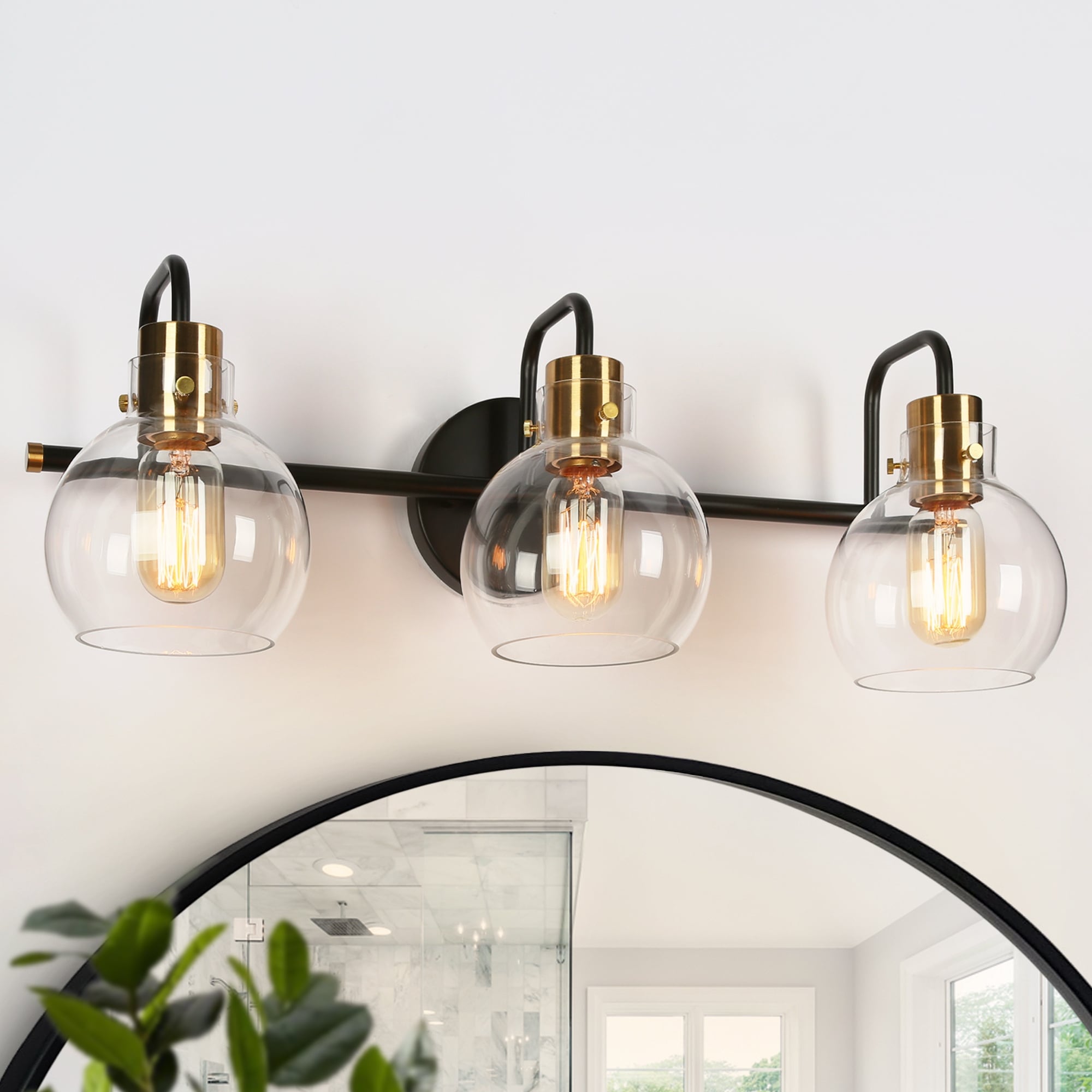 3 light globe sconce cheap